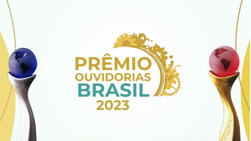 Logo do Prêmio Ouvidorias Brasil
